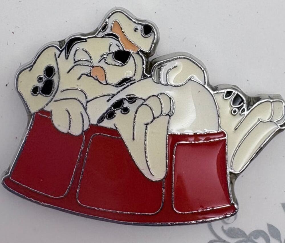 Disney x Loungefly 101 Dalmatian Puppy taking a “Nap” Pin 2025